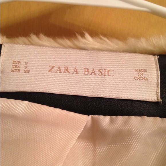 Zara faux fur coat - Picture 2 of 3